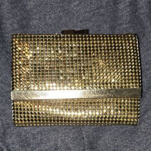 Vintage Gold Mesh Wallet